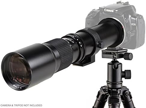 Panasonic Lumix DMC-GX85 ile Uyumlu Manuel Odaklama Yüksek Güçlü 1000mm Lens