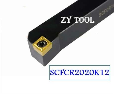 FİNCOS SCFCR2020K12 20 * 20mm Metal Torna Kesme Aletleri Torna Makinesi CNC Torna dış torna Takım Tutucu S Tipi SCFCR