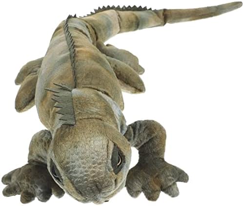PATKAW Gerçekçi Kertenkele Dolması Hayvan Yumuşak Kertenkele peluş oyuncak Gecko Dolması Bebek Sürüngen Hayvan Peluş