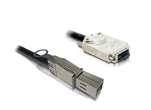 Mikro SATA Kabloları / Harici Mini SAS HD SFF-8644-Mini SAS SFF-8470 Kablosu 1 Metre