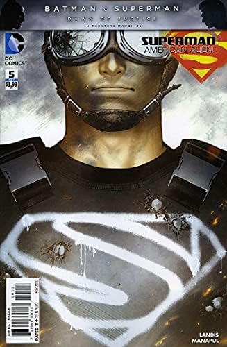 Süpermen: Amerikalı Uzaylı 5 VF / NM; DC çizgi roman / Max Landis