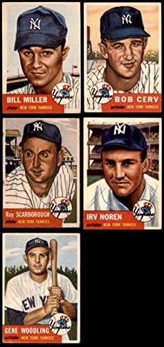 1953 Topps New York Yankees Takım Seti New York Yankees (Set) VG Yankees