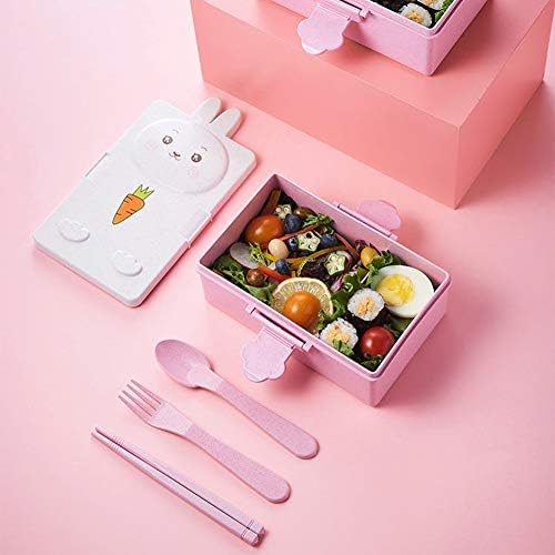 Sevimli Japon Tarzı Bento yemek kabı Bölmeli Bento Kutusu Çocuklar için Sofra Seti Karikatür Gıda Kabı Z-2020-9-6