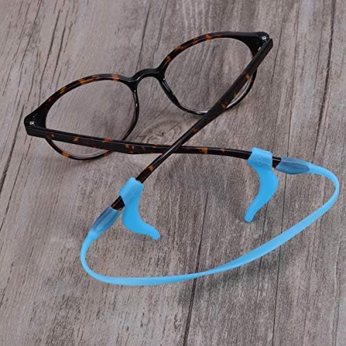 Healifty Gözlük Aksesuarları 5 Takım Kaymaz Gözlük Kulak Sapları Kanca Silikon Elastik Gözlük İpuçları Tutucu Gözlük