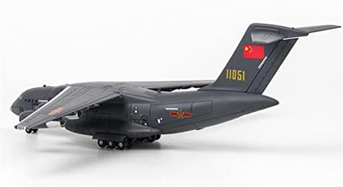 Önceden Yapılmış Bitmiş Model Uçak 1/144 Ölçekli IL-76 Çin Klasik Y-20 Nakliye Uçağı Donanma Ordu Savaş Uçağı Modeli