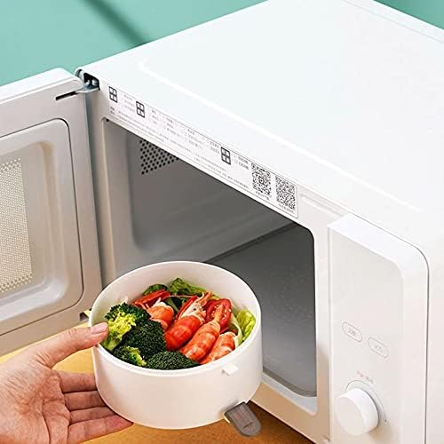 SLATİOM yemek kabı All-in-One İstiflenebilir Bento Kutusu Sağlıklı Malzeme Konteyner Plastik Gıda Saklama Kabı Mikrodalga