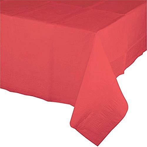 Kırmızı Dikdörtgen Kağıt / Poli Masa Örtüsü-1 adet.