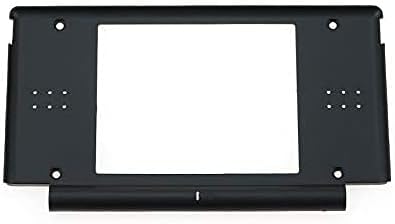 Yedek Plastik Üst Üst LCD Ekran Çerçevesi Sınır DS Lite NDSL Konsolu için Ekran Konut Kabuk Siyah
