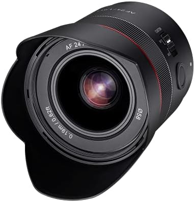 Rokinon 24mm F1. 8 AF Kompakt Tam Çerçeve Geniş Açı Otomatik Odaklama Lens Sony E (IO2418-E)