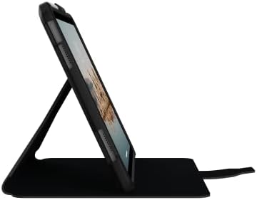 UAG iPad 10.9 için Tasarlandı” 10. Nesil 2022 Kılıf Metropolis SE Siyah Ayarlanabilir Stand ve Kalem Tutuculu Sağlam