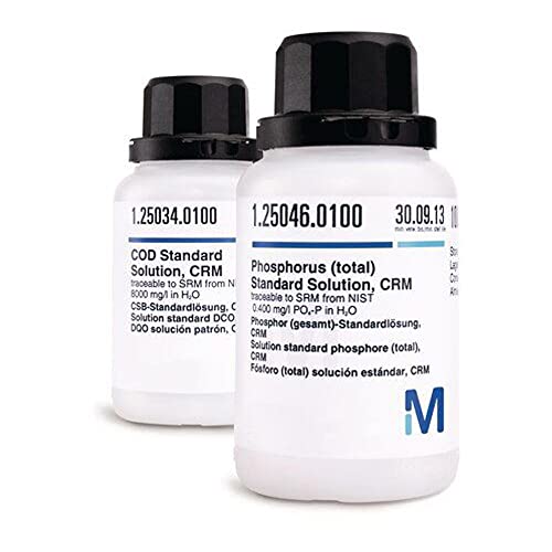 EMD Millipore 1.25036.0100 N Standart Çözüm, H2o'da NIST 0.50 mg/L NO3-N'den srm'ye izlenebilir CRM
