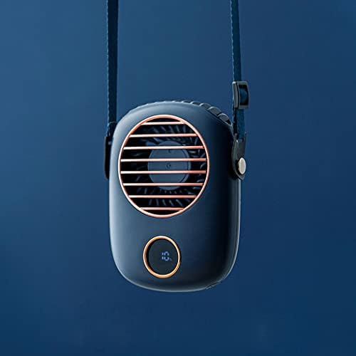 SDFGH Asılı Boyun Fanı Mini Soğutucu USB Şarj Edilebilir Ventilador Açık Seyahat El Taşınabilir Sessiz Soğutma Fanları