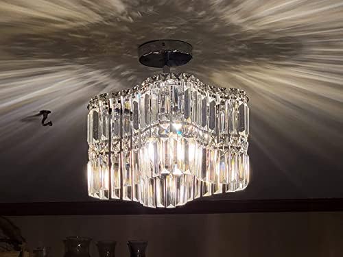 Faibra Modern kristal kolye ışık, avize sarkıt aydınlatma mutfak ada Bar koridor balkon yemek odası yatak odası mutfak