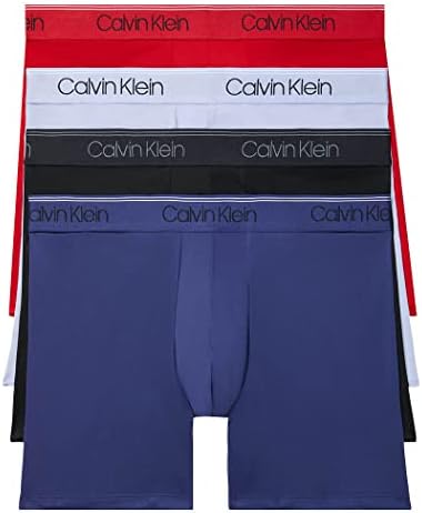 Calvin Klein Erkek Mikro Streç Boxer Kısa 4'lü Paket