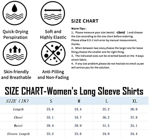 3 Paket kadın Uzun Kollu Gömlek UPF 50 + Güneş Koruma Sıkıştırma Gömlek Kuru Fit Atletik T-Shirt Spor Koşu Tops