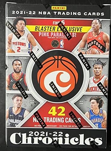 2021-22 Panini Chronicles Basketbol NBA Blaster Kutusu (42 NBA Ticaret Kartı)