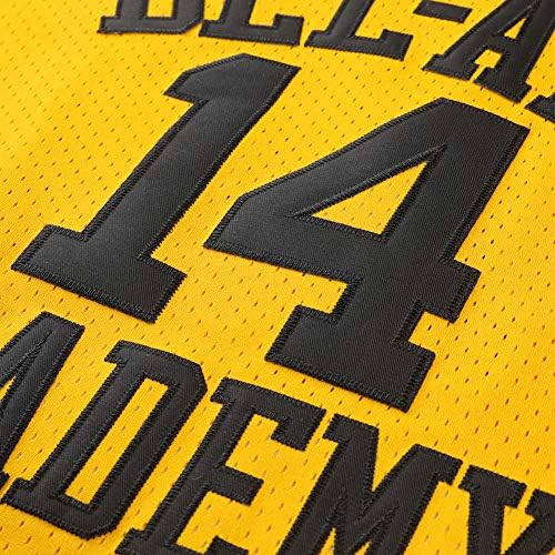 Generies 14 Bel Air Academy'nin Taze Prensi Erkekler Basketbol Forması, Siyah