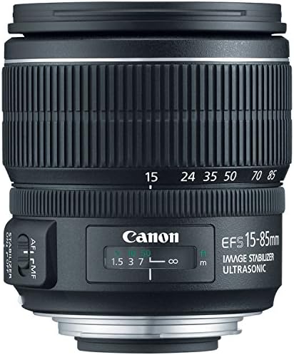 Canon EF-S 15-85mm f/3.5-5.6 IS USM UD Standart zoom canon lensi Dijital SLR Kameralar