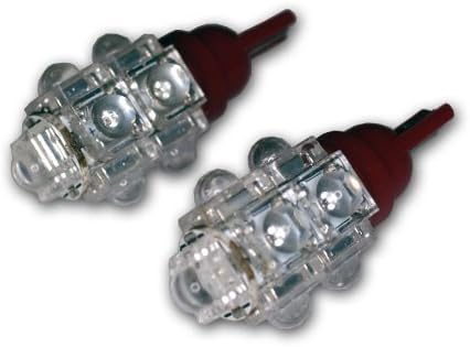 Tuningpros LEDX2-T10-R9 T10 Kama LED Ampuller, 9 Akı Kırmızı 4'lü Set