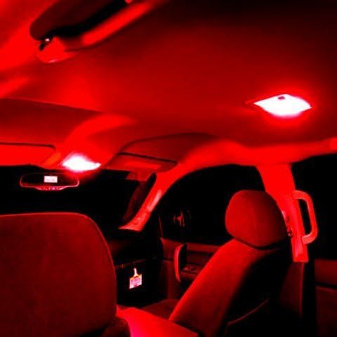 Alla Aydınlatma 2x Süper Parlak W5W 168 194 Saf Kırmızı LED Ampuller Ön Yan İşaretleyici Etiketi İşık Lambası ile