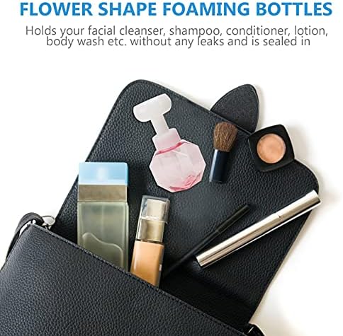 Alipis 6 Adet Çiçek Köpük Çiçek köpük şişesi Çiçek Sabunluk Çiçek sabun pompalı dağıtıcı Boş Köpük