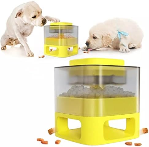 WXBDD Pet Köpekler Mancınık Bulmaca Eğitim Yavaş Gıda Dağıtıcı Besleyici Sızıntı Cihazı Interaktif Oyuncak Köpekler