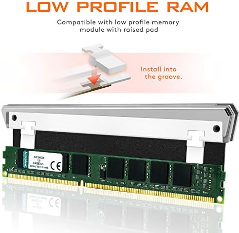 EZDIY-FAB 5V ARGB RAM bellek Soğutucu DDR Soğutucu DIY PC Oyun MODU için DDR3 DDR4, Kaplama ARGB Aydınlatma Çubuğu