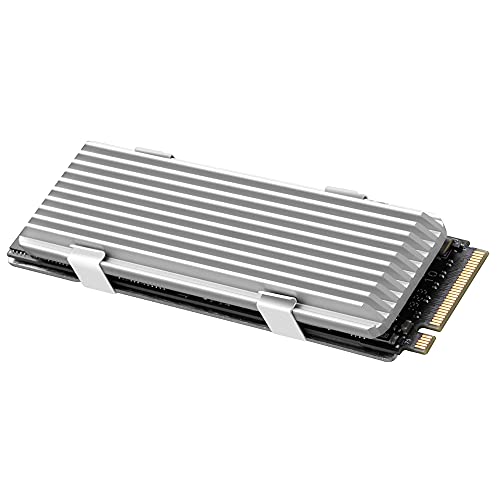 QİVYNSRY M. 2 soğutucu 2280 SSD ısı emici, Sadece Tek Taraflı 2280 M. 2 SSD'yi Destekler, PS5 PCIE NVME M. 2 SSD veya