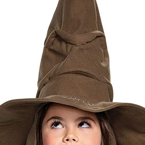 Disguise Harry Potter Sıralama Şapkası, Çocuklar için Kostüm Aksesuarı, Çocuk Boyu (107759), Kahverengi