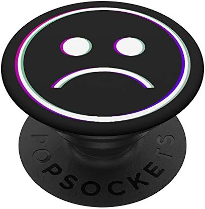 Üzgün Eboy Egirl Sadboi Yüz Vaporwave Üzgün Çocuk Estetik PopSockets PopGrip: Telefonlar ve Tabletler için Değiştirilebilir
