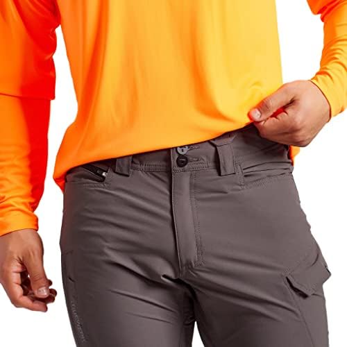 TRUEWERK erkek İş Giysisi Pants-T1 WerkPants Rahat Fit, Hafif, Nem Esneklik, Kargo Pantolon 4 Yönlü Streç