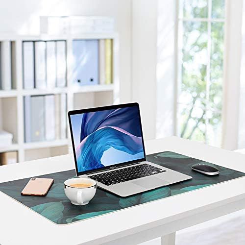 Masa pedi, Mouse Pad, Dizüstü Bilgisayar masa pedi, deri masa üstü düzenleyici Yazma Matı, Ofis ve Ev için 31.5 x