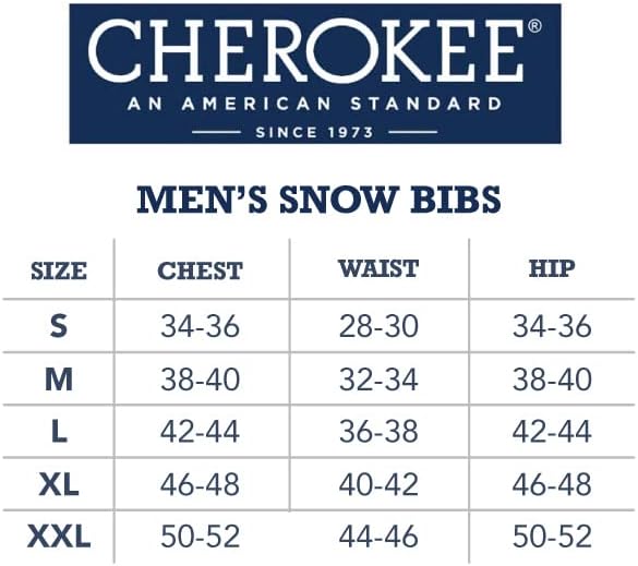 Cherokee erkek Kar Önlüğü Yalıtımlı Su Geçirmez Kar Pantolonu Kayak / Snowboard Tulumları (M-2XL)