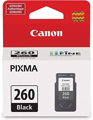 Canon PG - 260 Siyah Mürekkep Kartuşu, TR7020, TS6420 ve TS5320 ile uyumlu