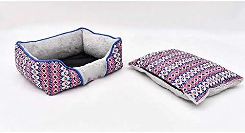 Küçük Köpekler için MMAWN Modern Yumuşak Peluş Evcil Hayvan yatağı, Mini Orta Boy köpek yatağı Kendinden ısıtmalı