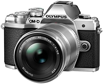 Olympus ve Panasonic Micro 4/3 Kameralar için Olympus M. 40-150mm F4.0-5.6 R Zoom Objektifi (Gümüş) - Uluslararası