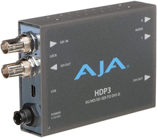 AJA HDP3 3G-SDI-DVI-D ve Ses Dönüştürücü